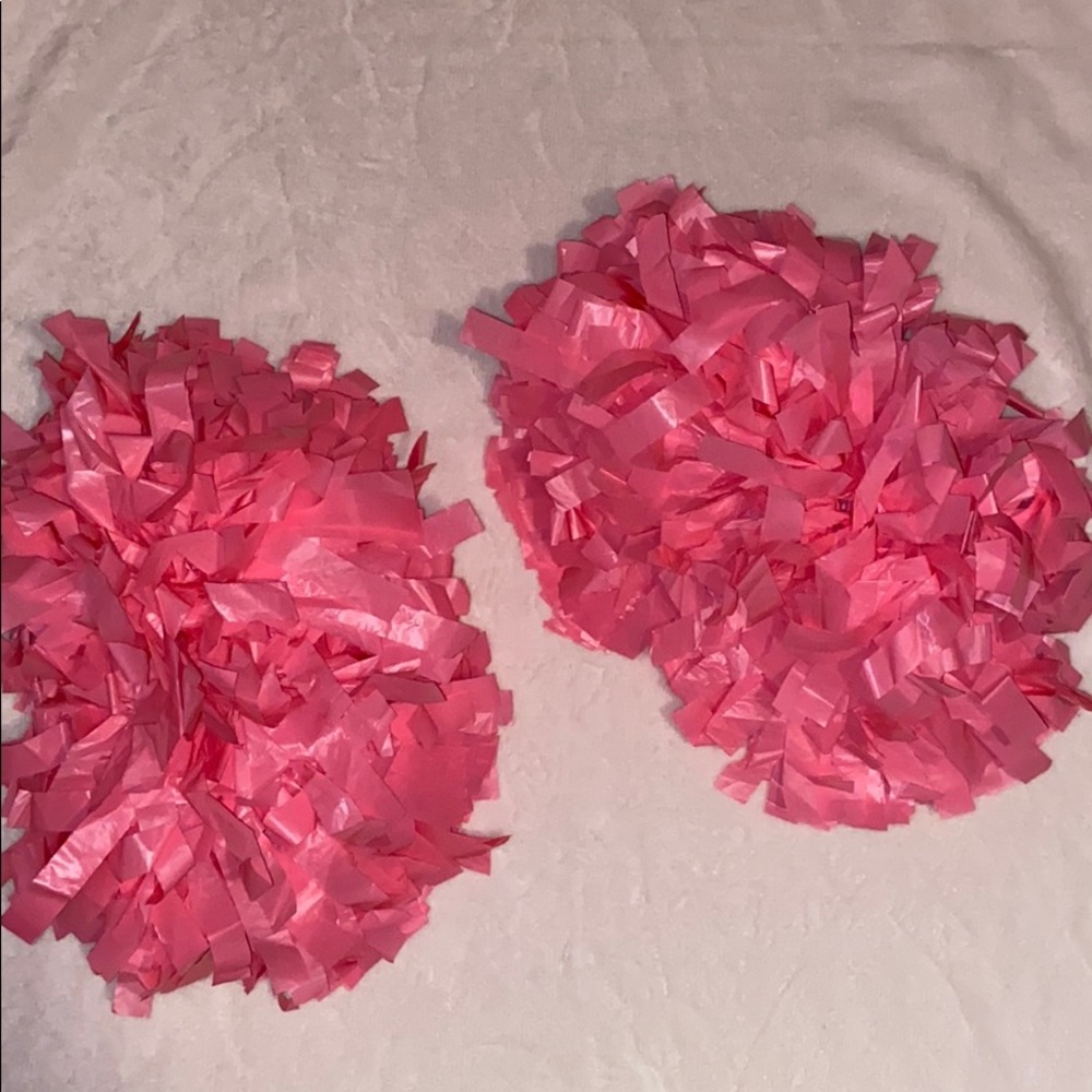 Pink Pom Poms